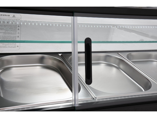 WITRYNA CHŁODNICZA 5X1/2 GN 175,5X39,5X37,5