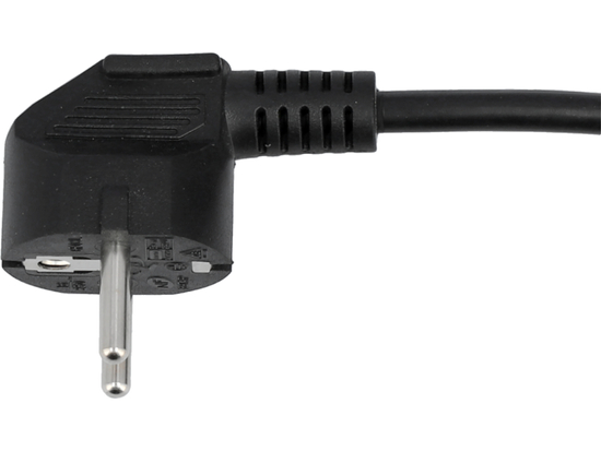 PRZEDŁUŻACZ ELEKTRYCZNY, BLACK, 3 GNIAZDA Z UZIEMIENIEM, 5M Z WYŁĄCZNIKIEM