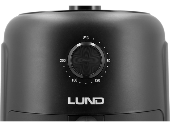 FRYTKOWNICA BEZTŁUSZCZOWA 1000W 2,6L CZARNA