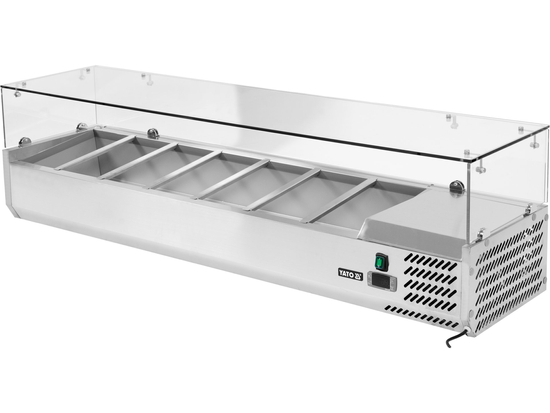 WITRYNA CHŁODNICZA NADSTAWNA 7X1/3 GN