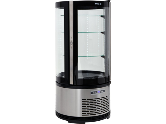 WITRYNA CHŁODNICZA 100L 48X48X103 CZARNA