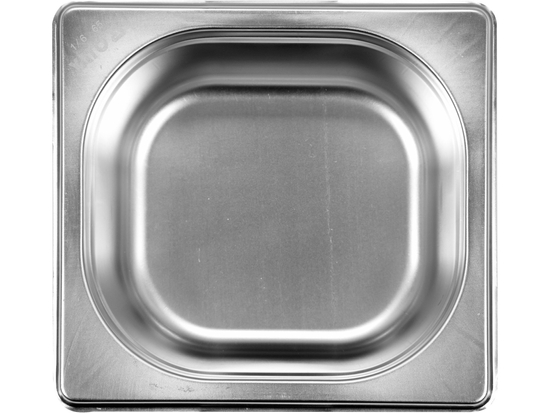 POJEMNIK GASTRONOMICZNY ZE STALI NIERDZEWNEJ GN 1/6 65MM 1L