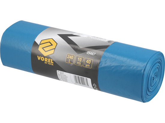 WORKI NA ODPADY GOSPODARCZE 240L 10SZT 45ꙠM