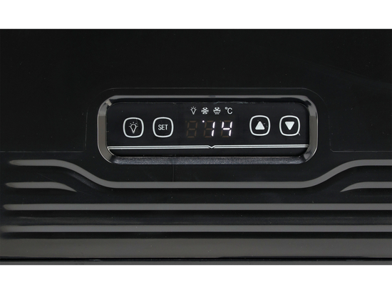 WITRYNA CHŁODNICZA 98L 46X41X112 CZARNA