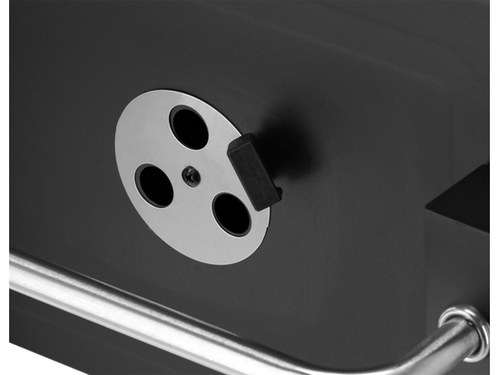 GRILL WĘGLOWY DELUXE Z WĘDZARNIĄ