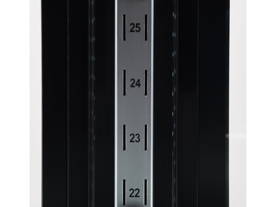 WITRYNA CHŁODNICZA 360L 68X68X175 CZARNA