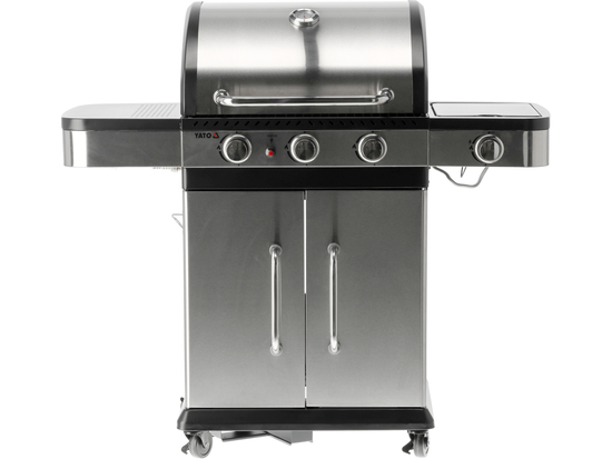 GRILL GAZOWY ZUSHI 3+1, STAL NIERDZEWNA 11,2KW